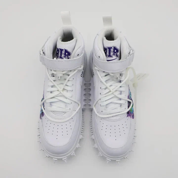 Nike Air Force 1 Mid x Off-White SP Leather 'Graffiti'