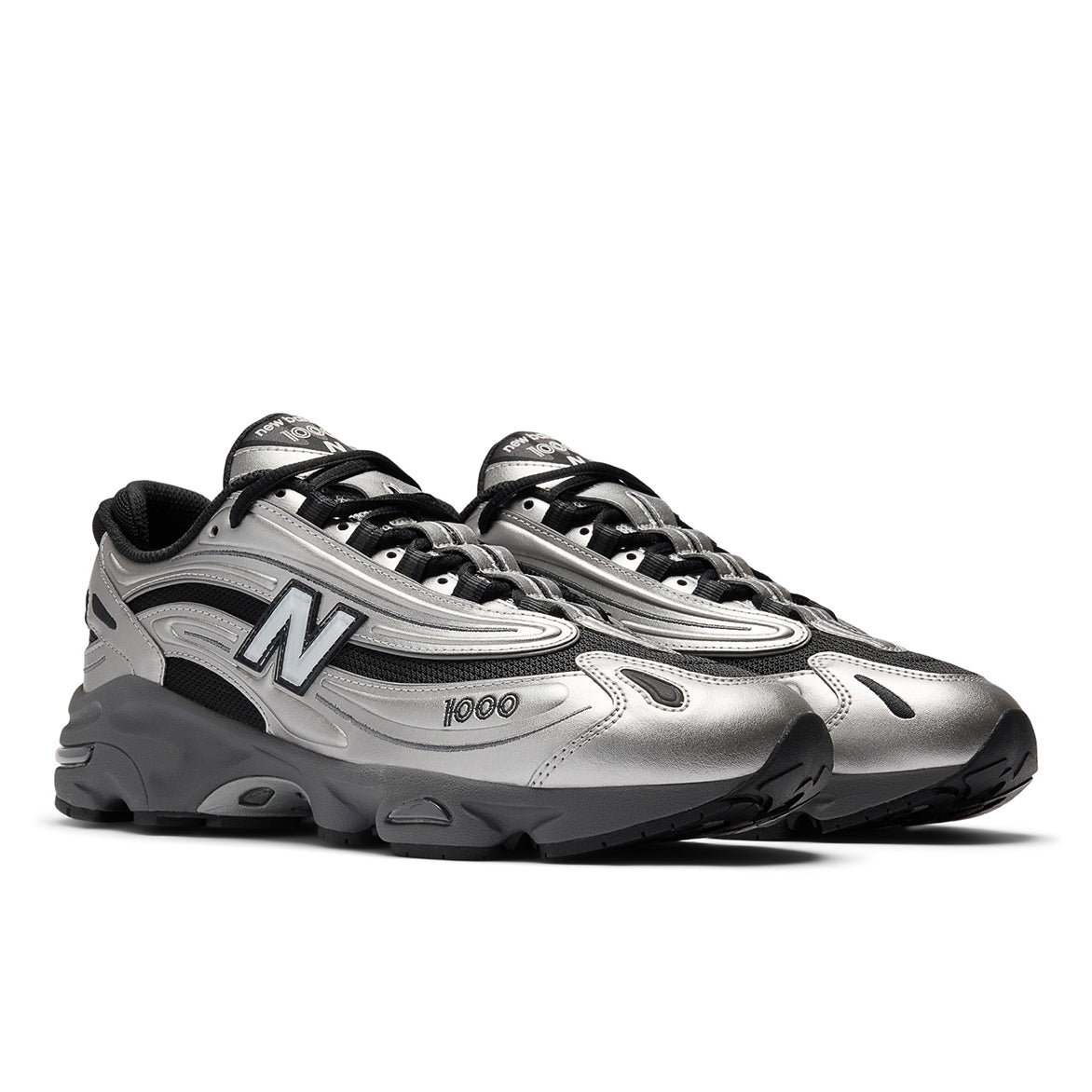 1000 - SILVER METALLIC / GREEN