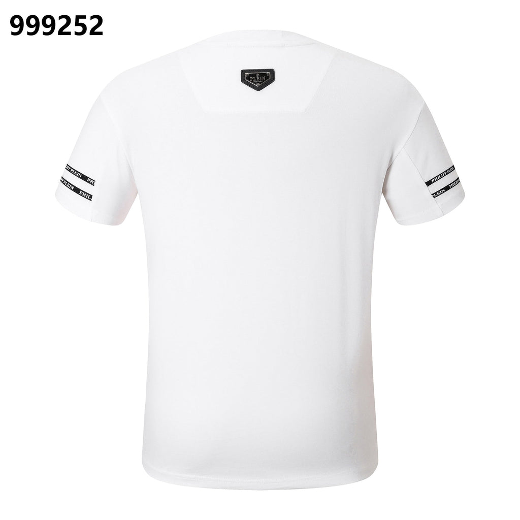 PHILIPP PLEIN Crown-Print Crew-Neck T-Shirt