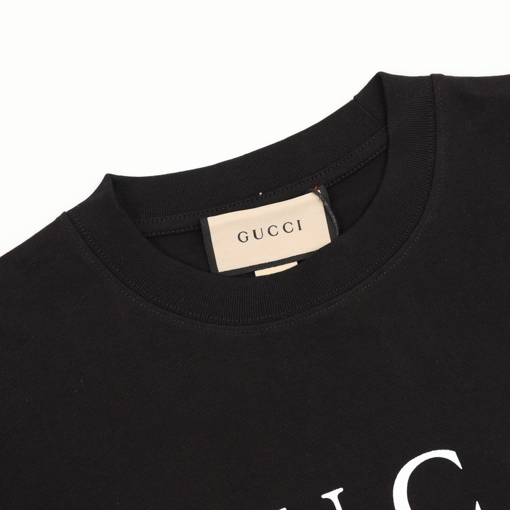 Gucci 26ss Fun Cartoon Collection Short-Sleeve Shirt