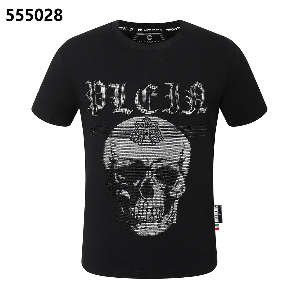 PHILIPP PLEIN Skull-Print Crew-Neck T-Shirt
