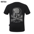 PHILIPP PLEIN Skull-Print Rhinestone-Embellished Crew-Neck T-Shirt