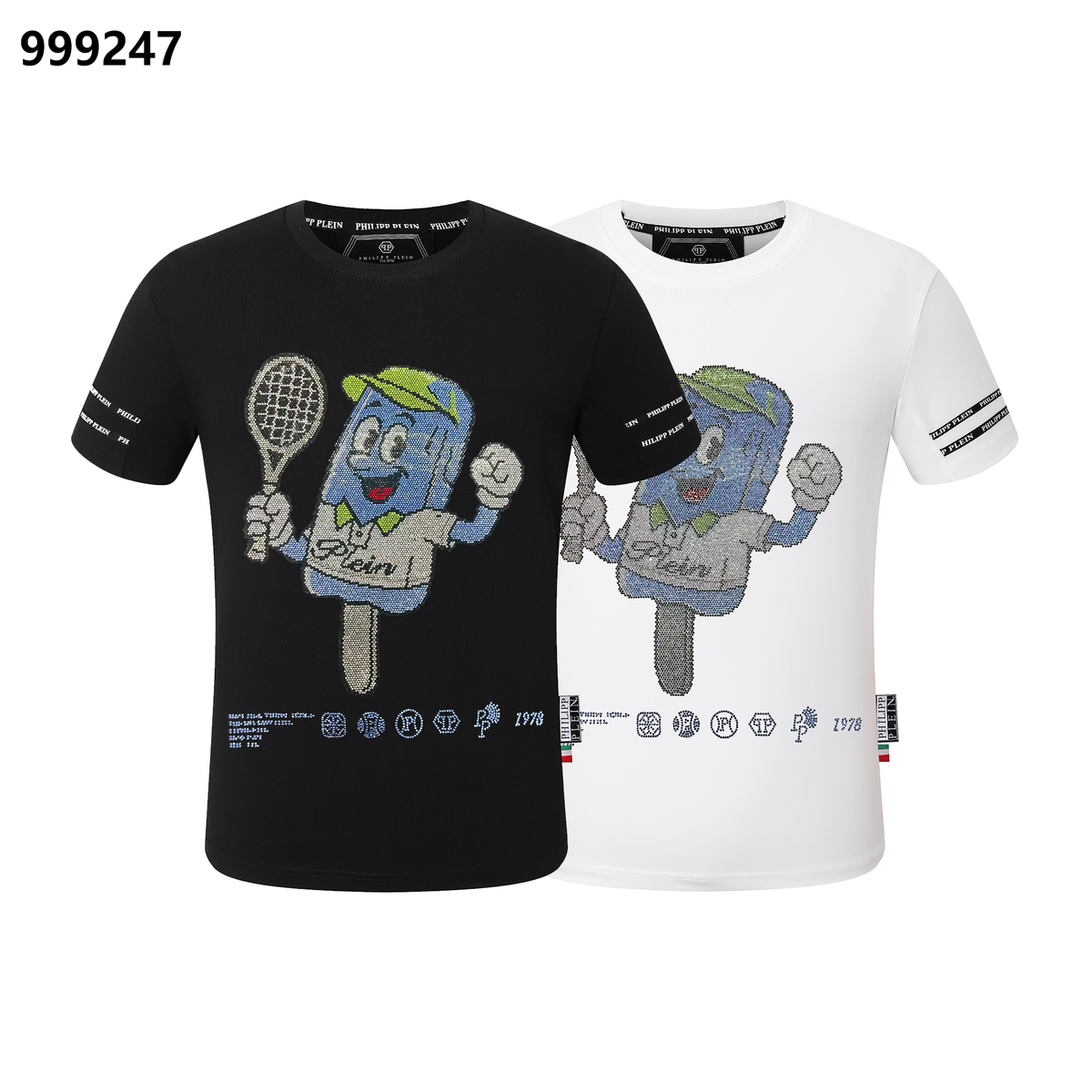 PHILIPP PLEIN Popsicle-Printed Round-Neck T-Shirt