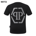 PHILIPP PLEIN Round-Neck T-Shirt with Letter Print