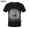 PHILIPP PLEIN 1978 Skull-Print Crew-Neck T-Shirt