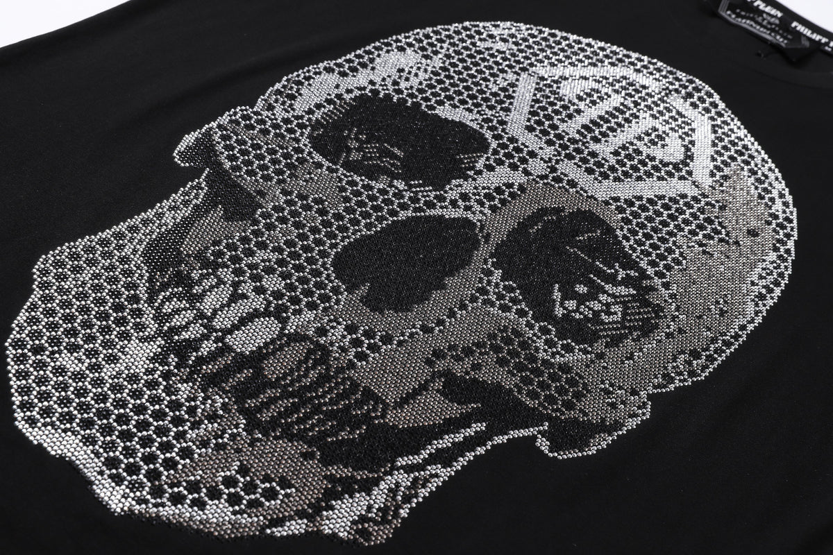 PHILIPP PLEIN Skull-Print Crew-Neck T-Shirt