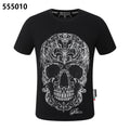 PHILIPP PLEIN Skull-Print Crew-Neck T-Shirt