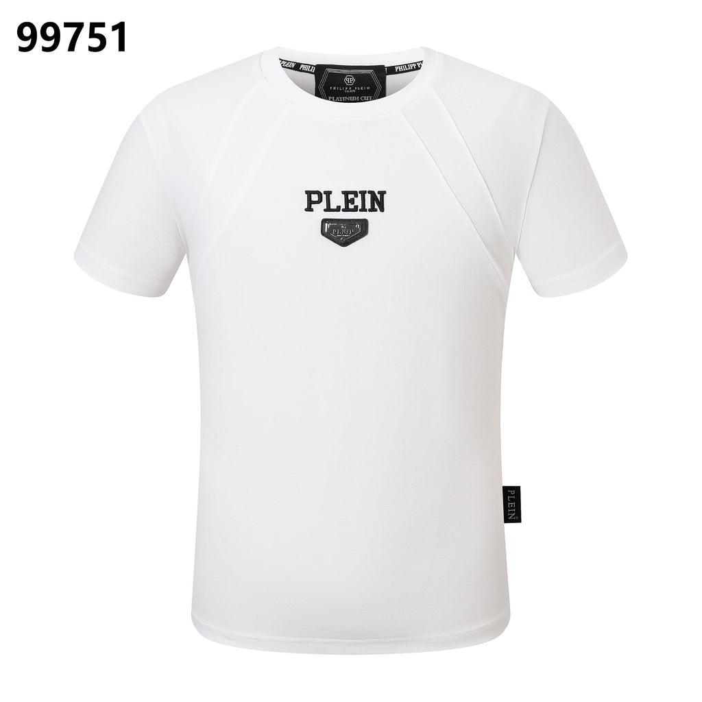 PHILIPP PLEIN Robot Rhinestone-Embellished Crew-Neck T-Shirt