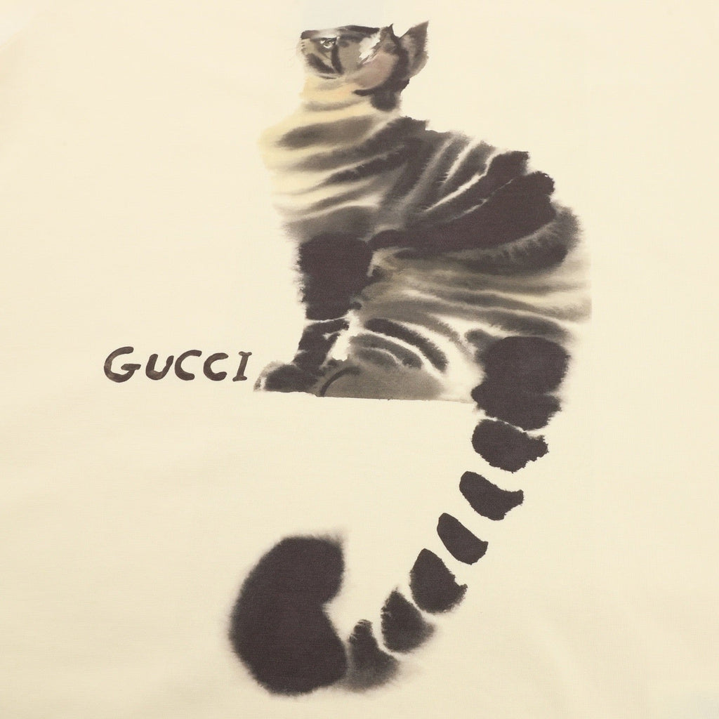 Gucci 26ss Fun Cartoon Collection Short-Sleeve Shirt
