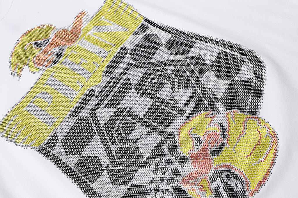 PHILIPP PLEIN Round-Neck T-Shirt with a Little Yellow Duck Design
