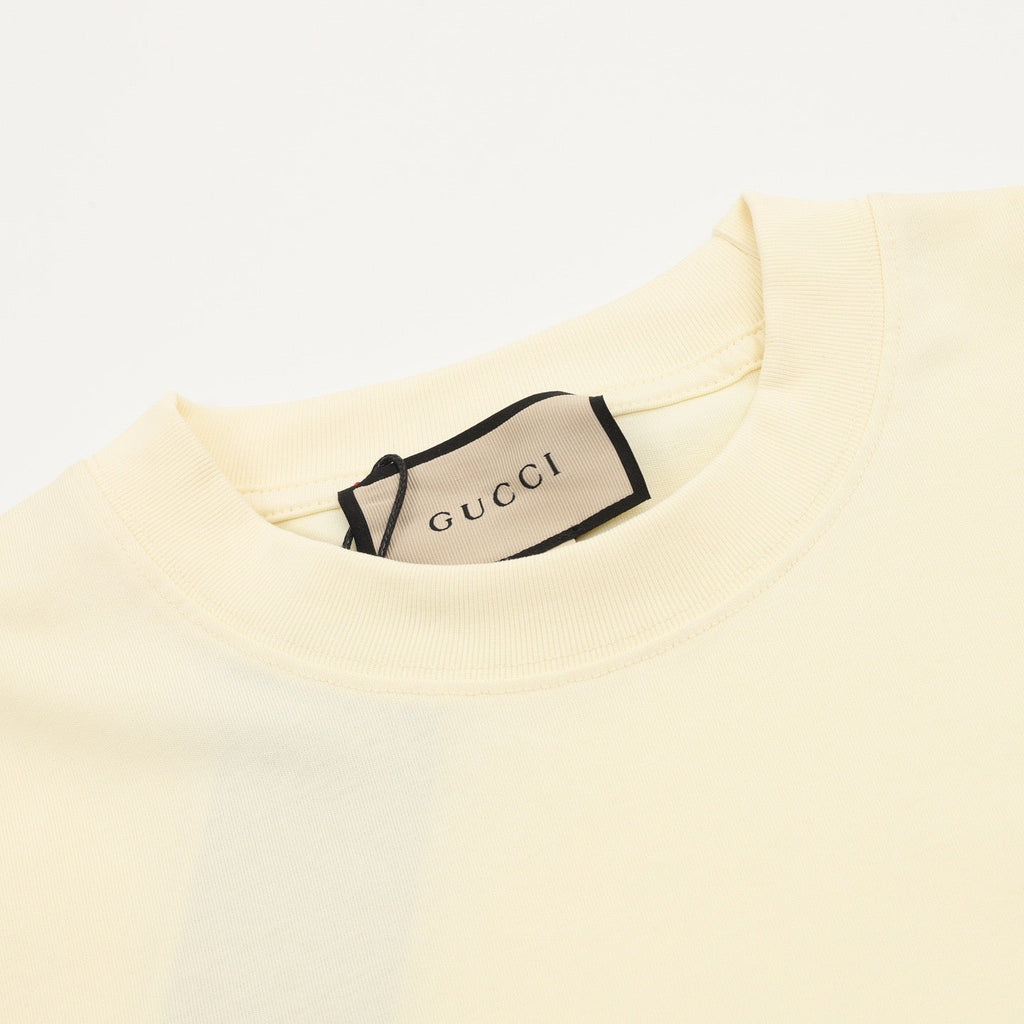 Gucci 26SS Fun Cartoon Collection Short-Sleeve Shirt