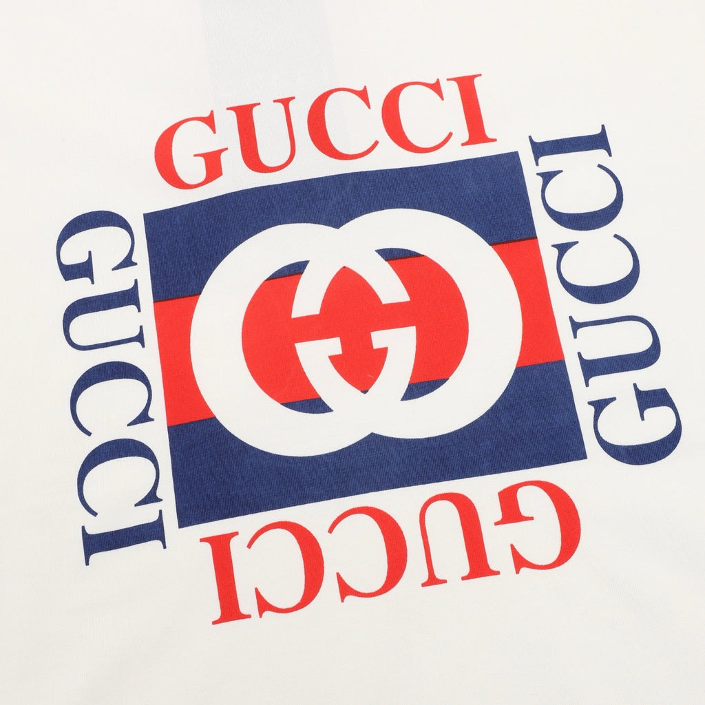 Gucci Classic Totem Print Short-Sleeve Shirt