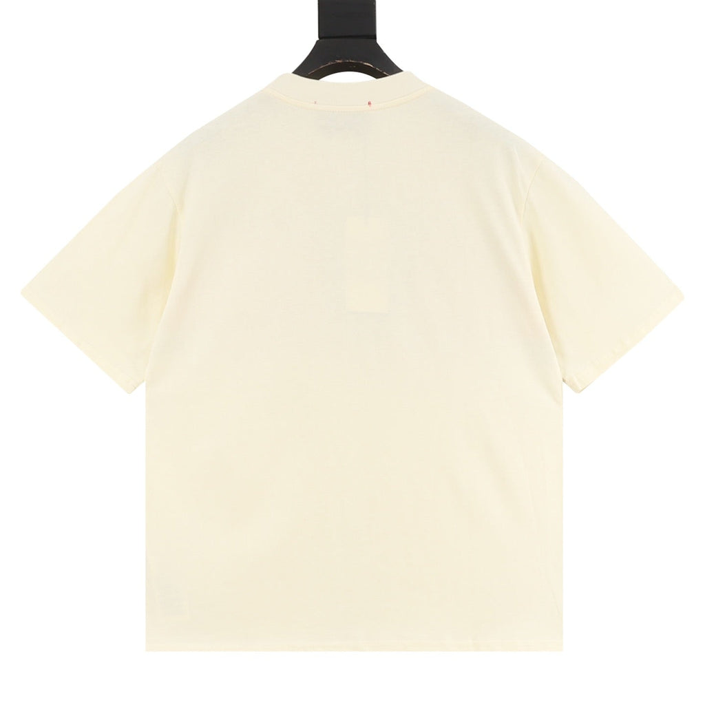 Gucci Short-Sleeve T-Shirt with Interlocking “G” Stripe Print