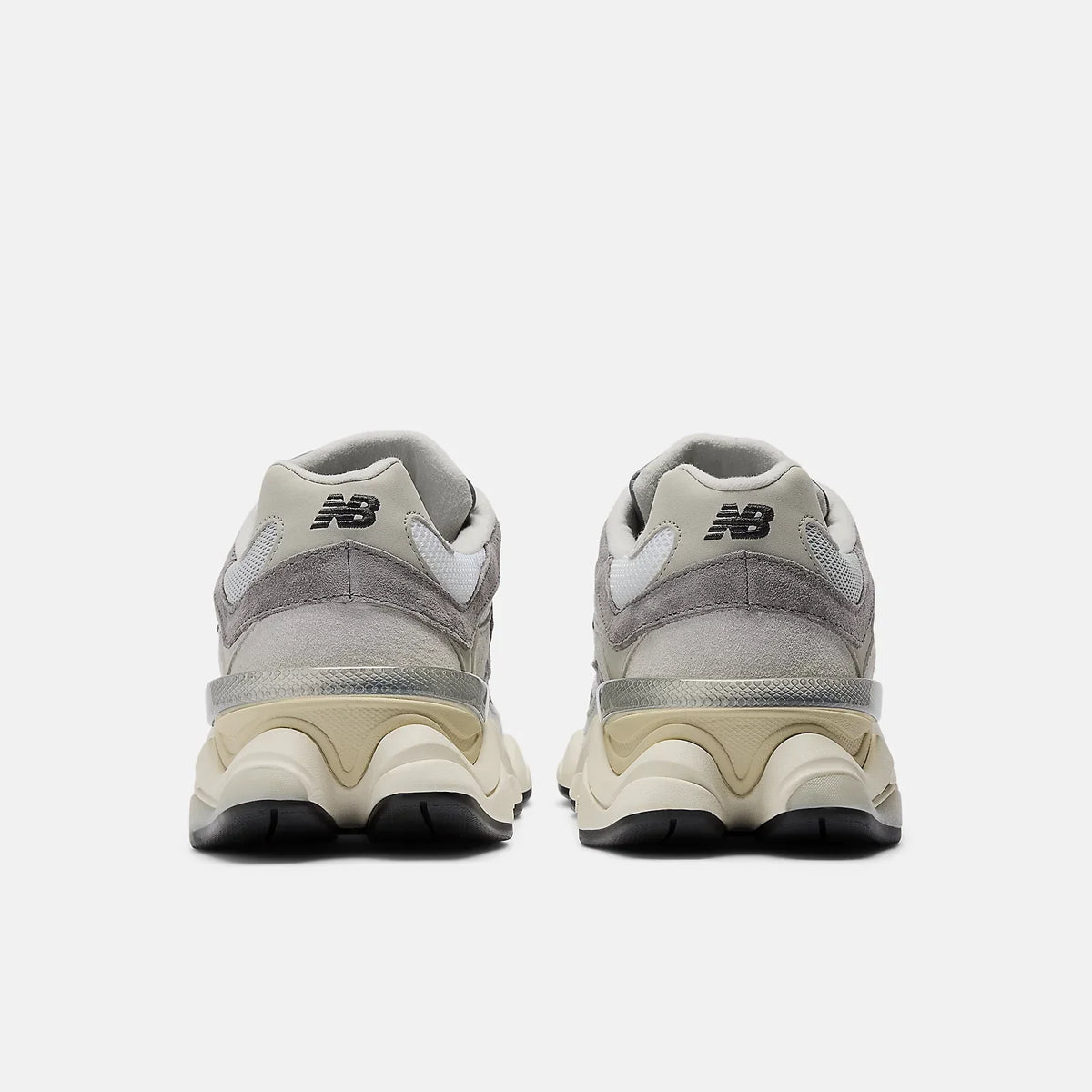 New Balance 9060 RAIN CLOUD with CASTLEROCK and White